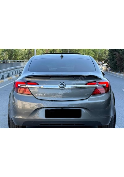 Opel İnsignia 2014-2016 Bagaj Üstü Spoyler Plastik Boyasız