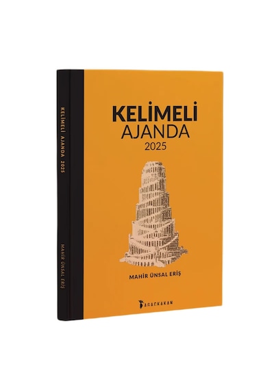 Kelimeli Ajanda 2025 Beyaz