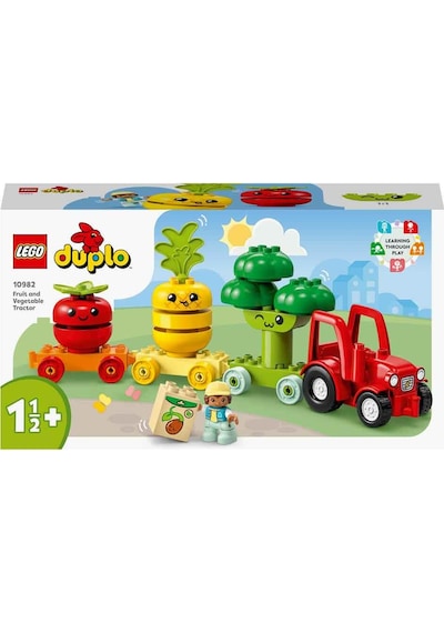 LEGO® Duplo 10982 İlk Meyve Sebze Traktörü 19 Parça