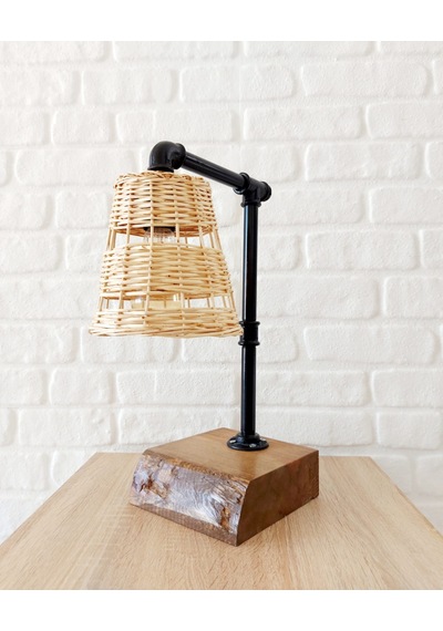 RETRO NOW NOTTINGHAM LOFT STYLE BORU ABAJUR Siyah