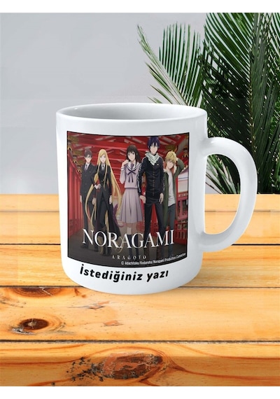 Noragami Baskılı Kupa Bardak Kişiye Özel Model 2 Çok Renkli