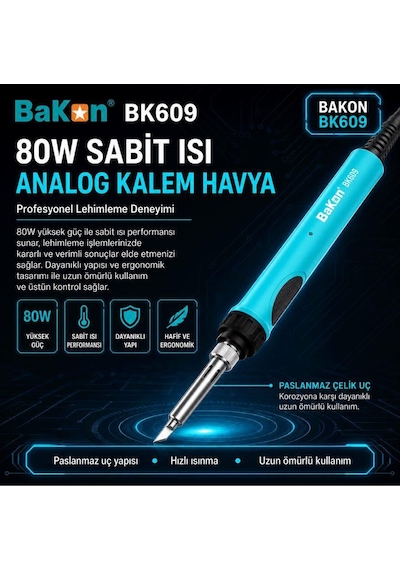 Bakon Bk609 80w Kalem Havya