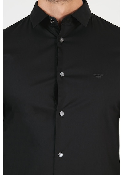 Emporio Armani Erkek Gömlek 8N1C09 1Nı9Z 0999 Siyah