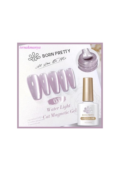 Born Pretty 10ml Water Light Cat Magnetic Kalıcı Oje Wl-03 58465