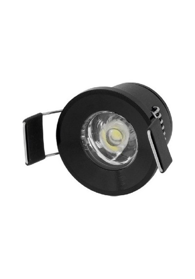 CT 5270 Cata 1,5W Yıldız Spot Power Ledli Siyah Kasa Beyaz Işık 6400K