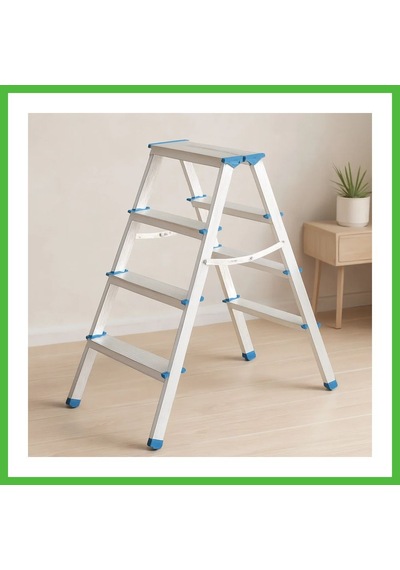 Vaveni Alüminyum Çift Basamaklı Merdiven 92 Cm 4+4 Arz 4 4