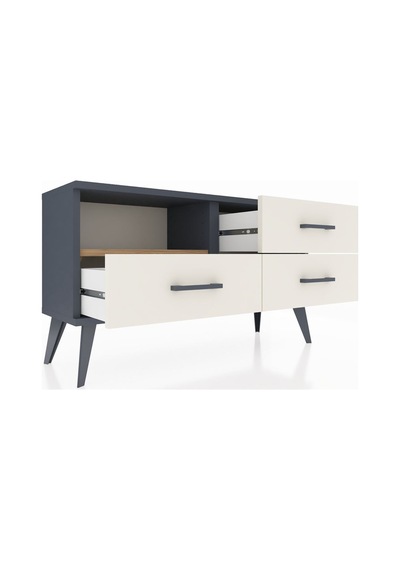 Arges Şifonyer Tek Raflı 3 Çekmeceli 88x30x48 Antrasit-çam/aytaşı Çam/aytaşı Arges Şifonyer Tek Raflı 3 Çekmeceli 88x30x48 Antrasit-çam/aytaşı Çam/aytaşı