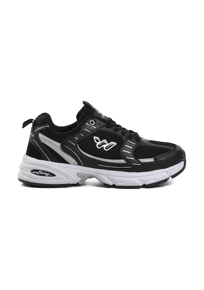 Walkway Run Siyah-beyaz Unisex Koşu Ayakkabısı 001
