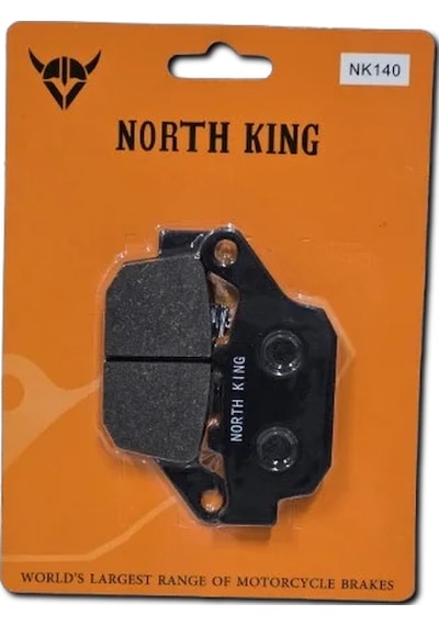 Kawasakı Z 800 800 2013 North King Organik Arka Fren Balatası Nk140