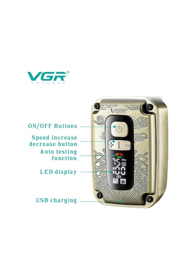 VGR V-337 Yıkanabilir Elektrikli Folyo Tıraş Makinesi