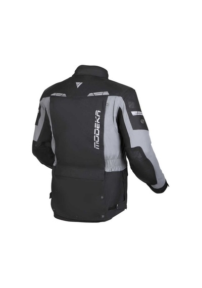 Modeka Hydron Waterproof Ceket Koyu Gri - Siyah Modeka Hydron Waterproof Ceket Koyu Gri - Siyah