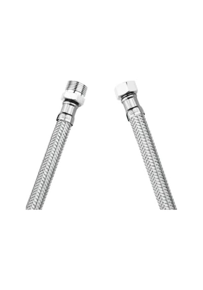 Turkuaz 3/8 Erkek - 3/8 Dişi Çelik Flex Bağlantı Hortum 50 Cm Diğer