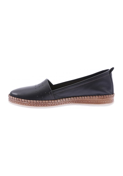 Dgn P25-22y P25-1512-R1534 Soft Anatomic Footwear Deri Kadın Ayakkabı Siyah