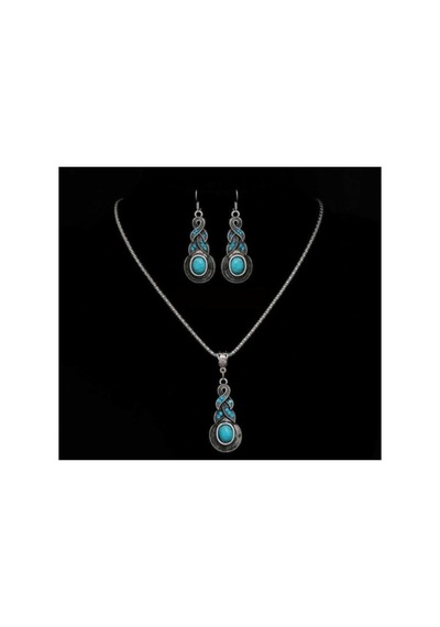 01aa Zirkon Taşlı Otantik,takı Seti, Kolye,küpe, Ahşap Kutu İçerisinde Gümüş Gümüş