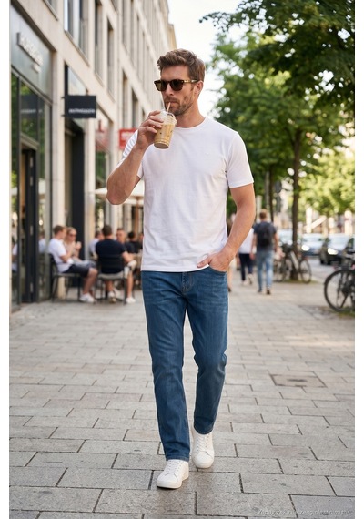 Buratti Pamuklu Comfort Fit Normal Bel Jeans Erkek Kot Pantolon 4400c52texas Yeşil-mavi