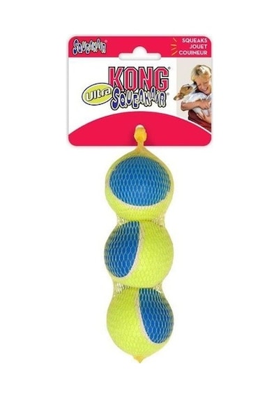 Kong Squekair Ultra Köpek Oyun Topu 6.5 CM 3'lü