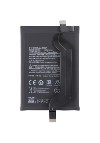 Teknonet Xiaomi Redmi Note 10 Pro 4g Uyumlu Teknonet Bm52 5000 Mah Batarya - Siyah