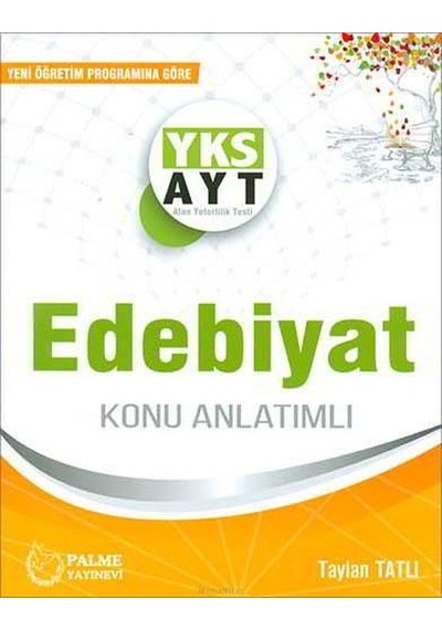 Yks Ayt Edebiyat Konu Anlatımlı Palme Yayınları N11.18403