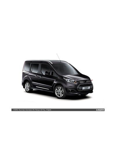 S-Dizayn  Ford Connect Krom Ön Panjur 2 Prç. 2015 Üzeri