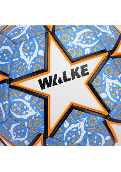 Walke Premium Şampiyonlar Ligi Temalı 5 Numara Futbol Topu Pompa Hediyeli Mavi