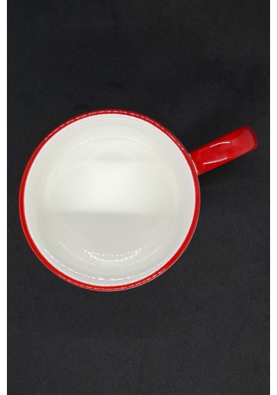 New Year Janus 2'li Fincan Takımı 280 Ml Kırmızı