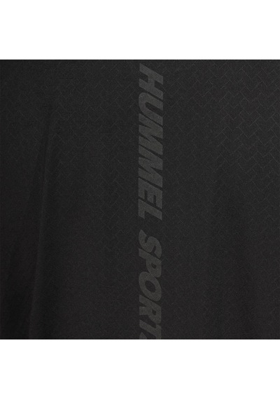 Hummel 912246-2001 Perez Erkek Spor Tişört Siyah