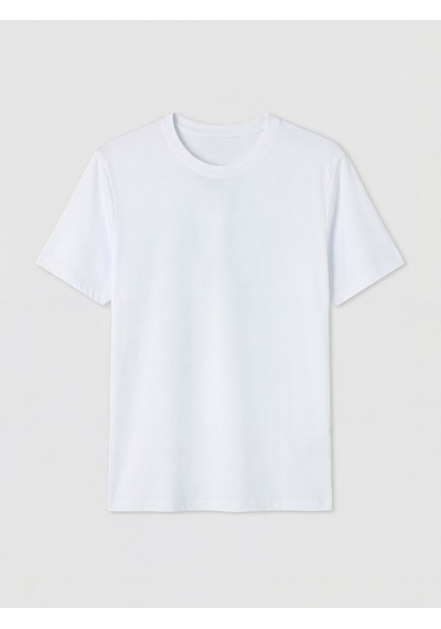 Lcwaıkıkı Classic Beyaz Regular Fit Basic Erkek Dry Touch Tişört