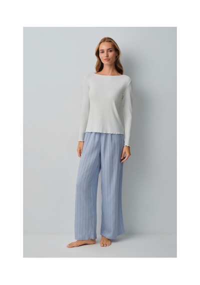 Suwen Freya Pijama Takımı Wsh105101191196 Mavi