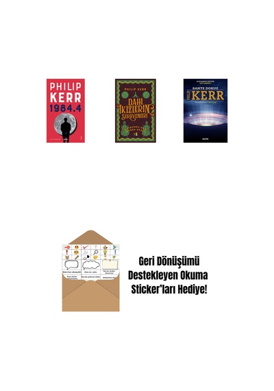 1984.4 + Dahi İkizlerin Serüvenleri - Katmandu'nun Kobra Kralı + Sahte Dokuz + Okuma Sticker'ları