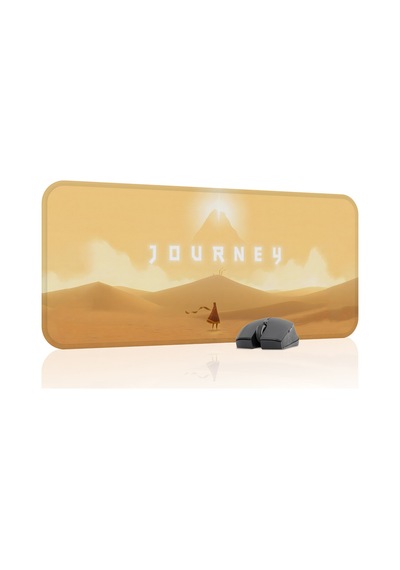 Journey Kaymaz Dikişli Kauçuk Oyuncu Mousepad V2 - 70x30 Xl Gaming Mouse Pad Fare Altlığı
