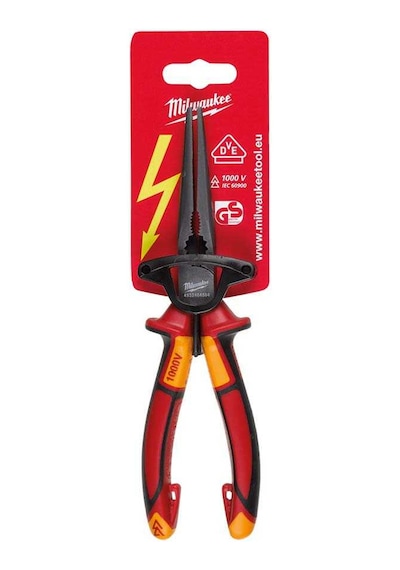 Milwaukee 210 Mm Ağır Hizmet Tipi Vde Elektrikçi, İzoleli Kargaburun 4932464564