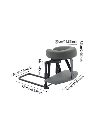 Fashioncha Ev Yatak Seti Yüz Yastıklı Masaj Seti Ayarlanabilir Kafalık El Dayanağı Rahatlama İçin Pu Süngerden Yapılmış Ergonomik Destek, Gri Fashioncha Ev Yatak Seti Yüz Yastıklı Masaj Seti Ayarlanabilir Kafalık El Dayanağı Rahatlama İçin Pu Süngerden Yapılmış Ergonomik Destek, Gri