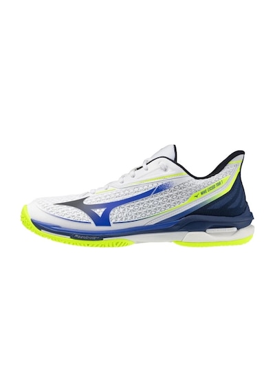 Mizuno Wave Exceed Tour 7 Ac Erkek Tenis Ayakkabısı Beyaz / Lacivert Çok Renkli