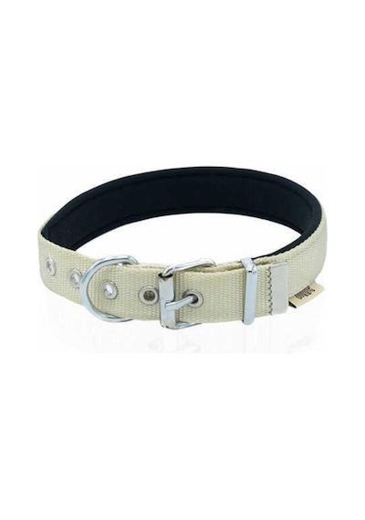Softlu Köpek Boyun Tasması 3 Cm 42 Cm-50 Cm Haki Çok Renkli