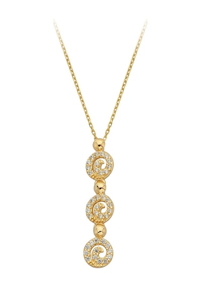 Altın Spiral Kolye G11862