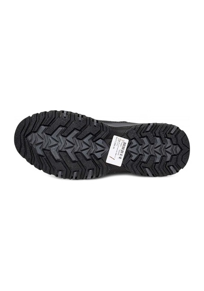 Erkek Yarım Boğaz Su Geçirmez Outdoor Bağcıklı Fermuarlı Bot Siyah
