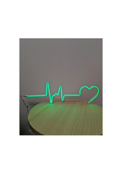 Kalpli Neon Led Yeşil