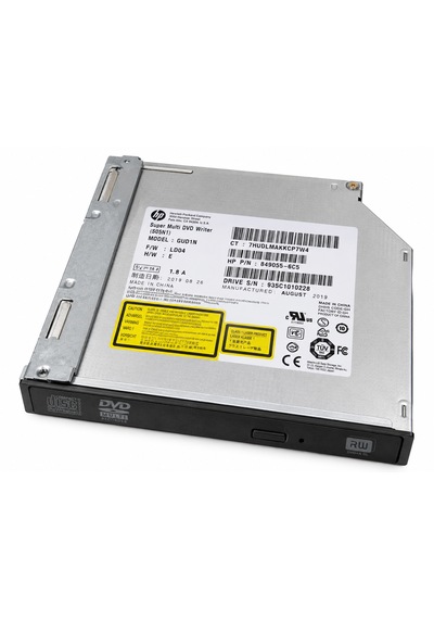 Hp Hlds Gud1n Super Multi Dvd Writer 9.5mm Slim Sata Dvd-rw