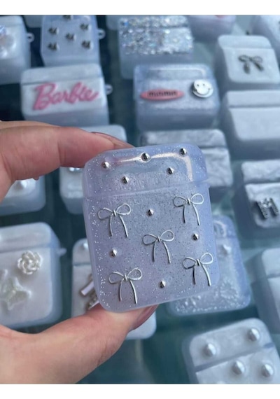 Apple Uyumlu iPhone 1/2. Nesil  Koruyucu Bluetooth Kulaklık Kılıfı Fiyonk Airpods 1/2. Nesil