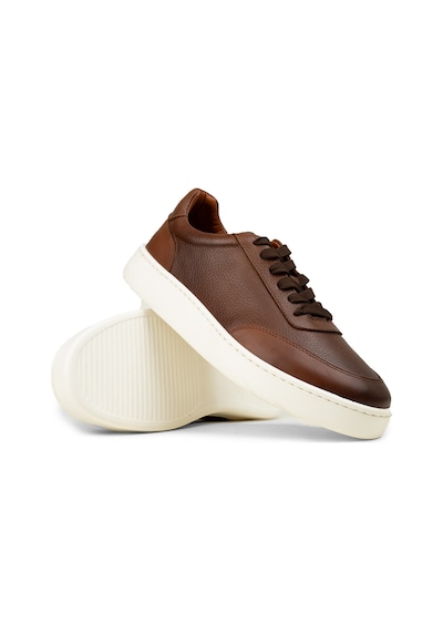 Deery Erkek Hakiki Deri Taba Renk Sneaker Ayakkabı - 04406mtbae01