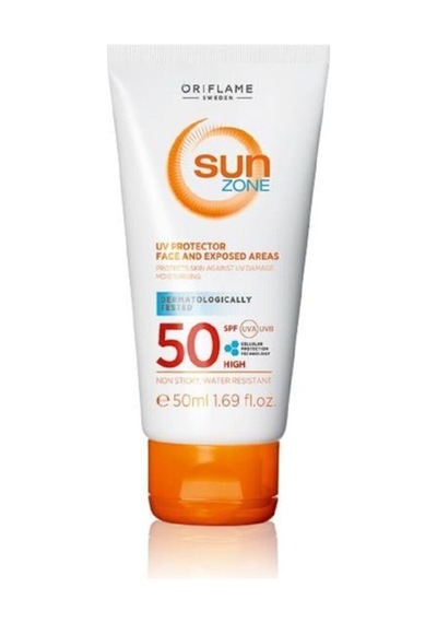 Sun Zone Yüz Ve Güneşe Aşırı Maruz Kalan Bölgeler Için Yüksek Korumalı Güneş Kremi Spf50-50ml 23378