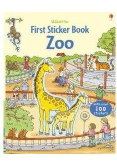 First Sticker Book Zoo