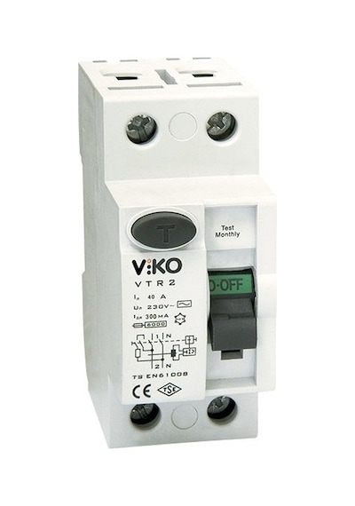 Röle Kaçak Akım Viko 2X40 30Ma Vtr2-4030