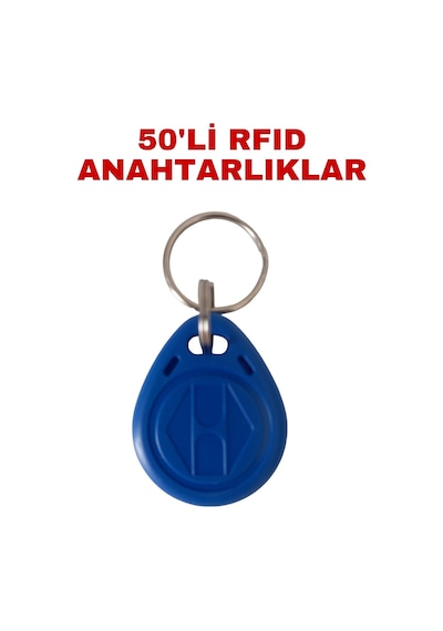 Sr-602 H Yazılabilir Ve Kopyalanabilir Rfıd Proximity Anahtarlık 125 Khz Keyfob Geçiş Kontrol Çipi 50 Adet