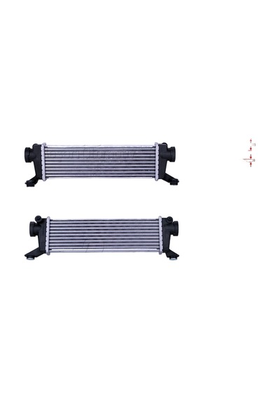 Turbo Radyatörü Intercooler Mercedes-benz A160 Cdı - A170 Cdı - Vaneo 1.6 1998-2005 0100.999.0000