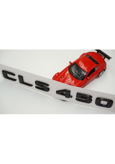 CLS 450 Bagaj Parlak Siyah ABS 3M 3D Yazı Logo