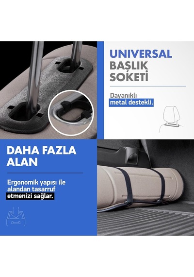 Active Line Series Koruyucu Oto Koltuk Minderi Bej