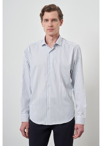 Morven Erkek A-beyaz Trend Çizgili Slim Fit İtalyan Yaka Gömlek 25mc004050601 A-beyaz A-beyaz Morven Erkek A-beyaz Trend Çizgili Slim Fit İtalyan Yaka Gömlek 25mc004050601 A-beyaz A-beyaz