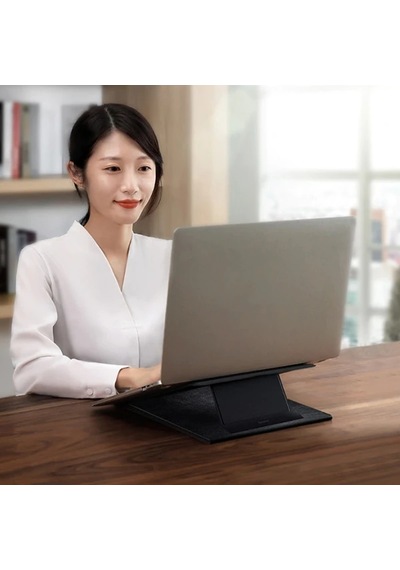 Baseus Ultra İnce Katlanabilir Dizüstü Bilgisayar Standı Portatif Laptop Standı- 5775