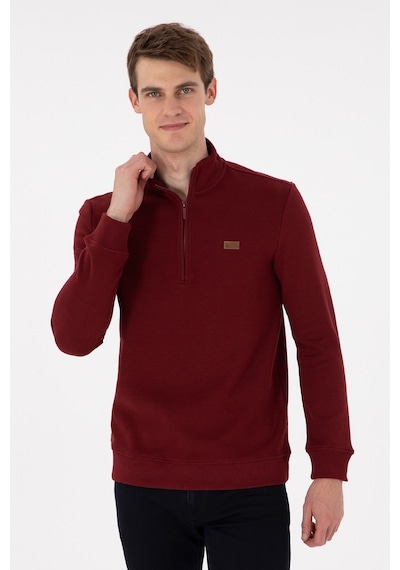 U.s. Polo Assn. Erkek Bordo Sweatshirt 50298243-vr014 Bordo